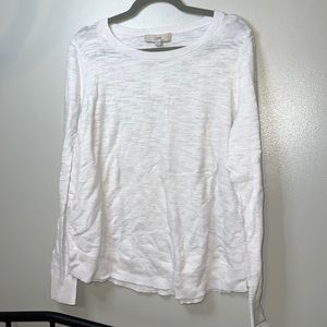 Light-weight Loft White Sweater